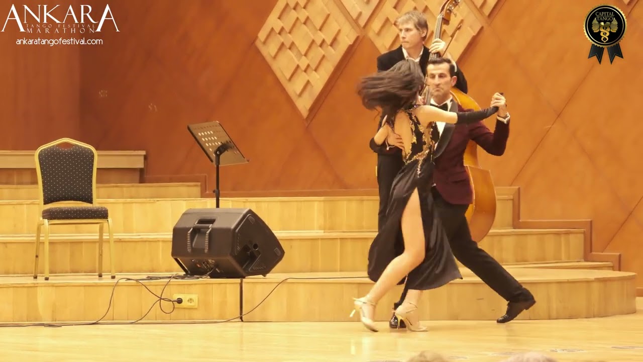 Şule Çıtil & Mehmet Cambaz- Gallo Ciego(Ankara Tango Festival Concert with Orchestra Tango Pasional)