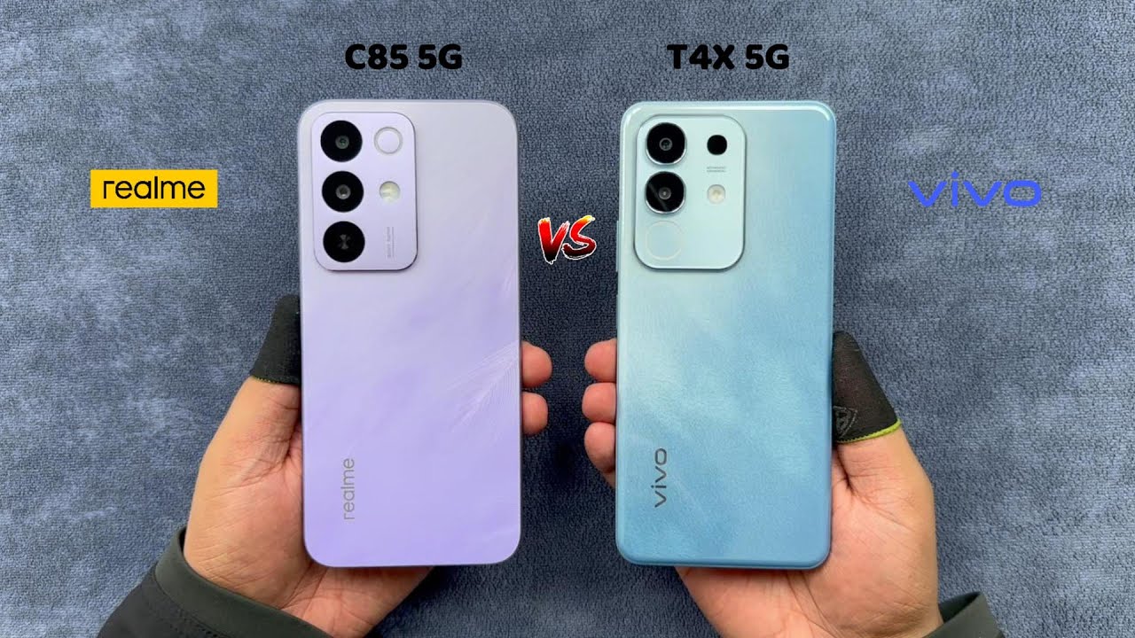 Сравнение скорости Realme C85 5G и Vivo T4x 5G