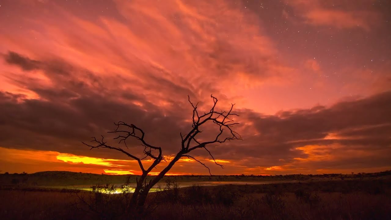 Bitterpan Wilderness Camp in the Kgalagadi Transfrontier Park - Timelaps