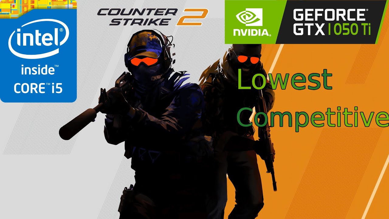 GTX 1050 Ti | CS2 - 1080p - Competitive Graphics Quality Tested!!!