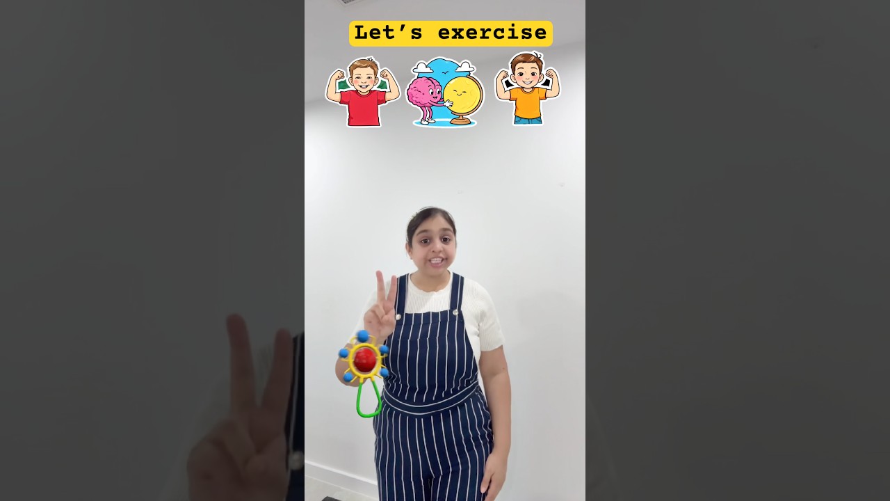 Hindi Ginti Exercise Song | Ek Do Teen Chaar | Fun Fitness Rhyme for Kids