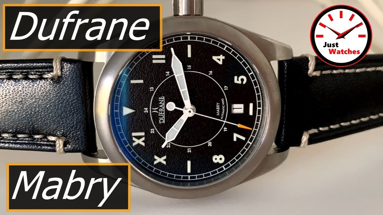 Dufrane Mabry Titanium Field Watch - Incredibly Light, Incredibly Comfortable