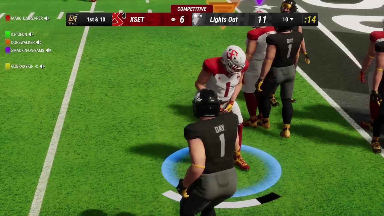Esg Football CCFL Football League  Week 1 FLYT Vs Devils