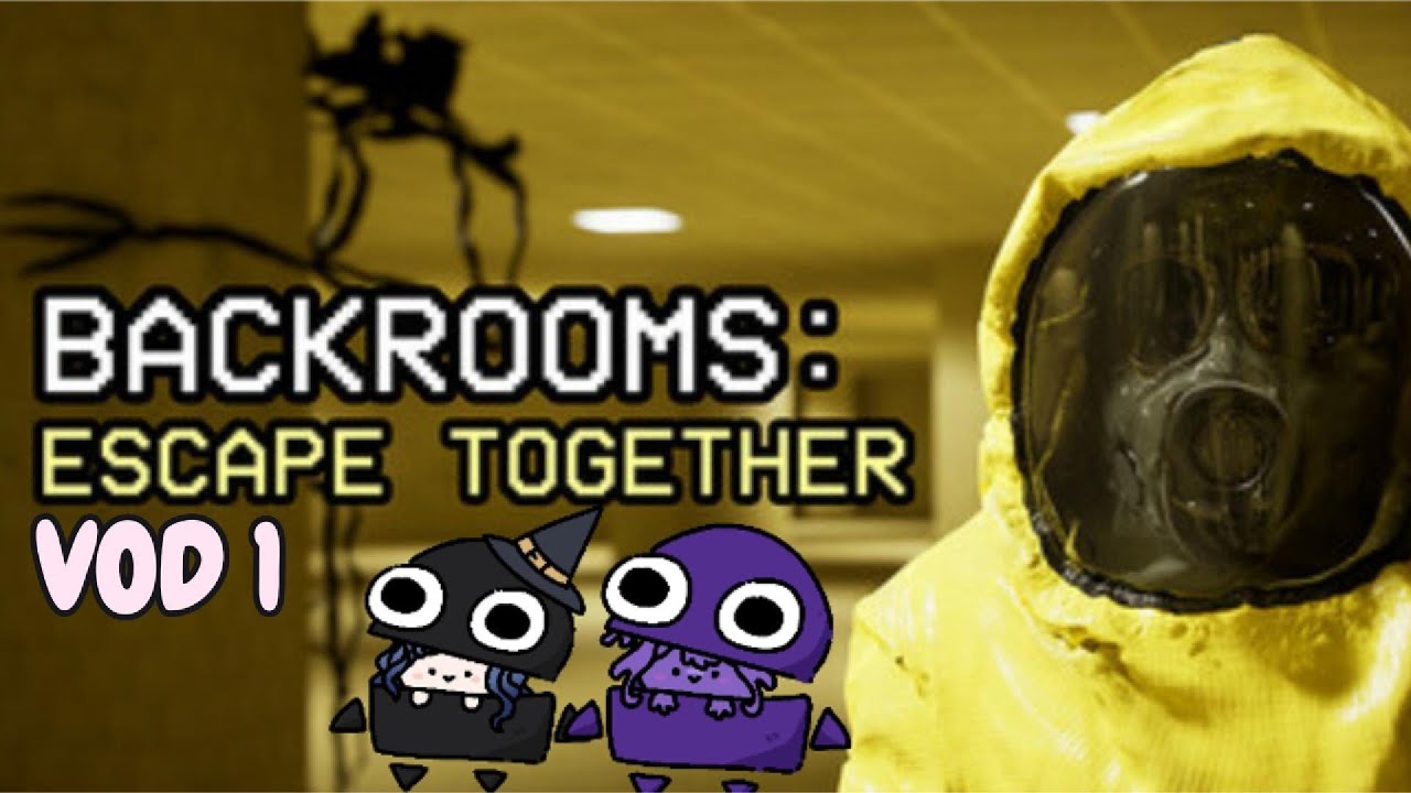 NO CLIPPING WITH NOLEE || Backrooms Escape Together w/ Nolee [VOD 1]