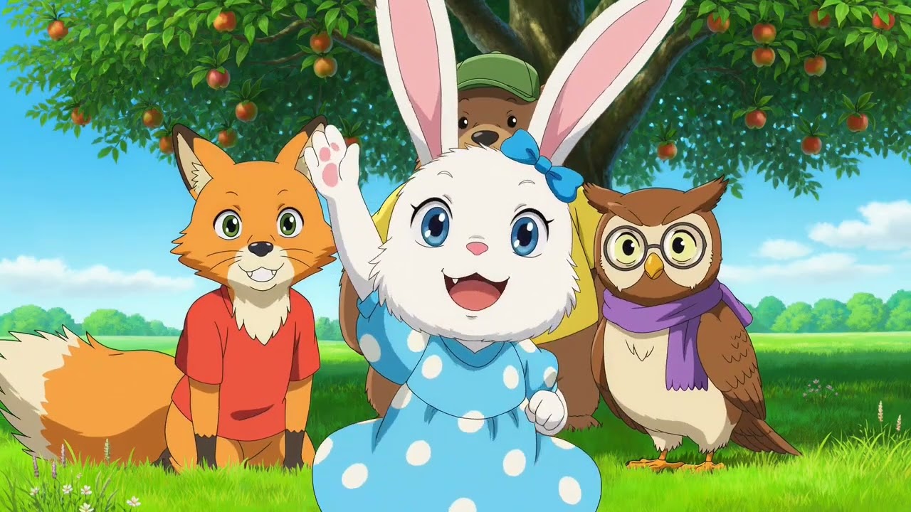 The clever little fox 