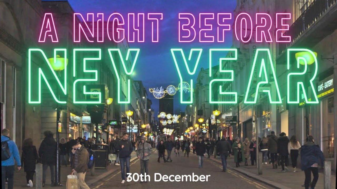Foggy Night in Liverpool Before New Year 🎆 | 30 December City Walk