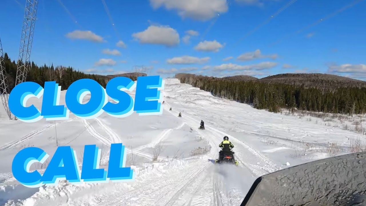 Quebec Canada Snowmobile Trip February 14 2023