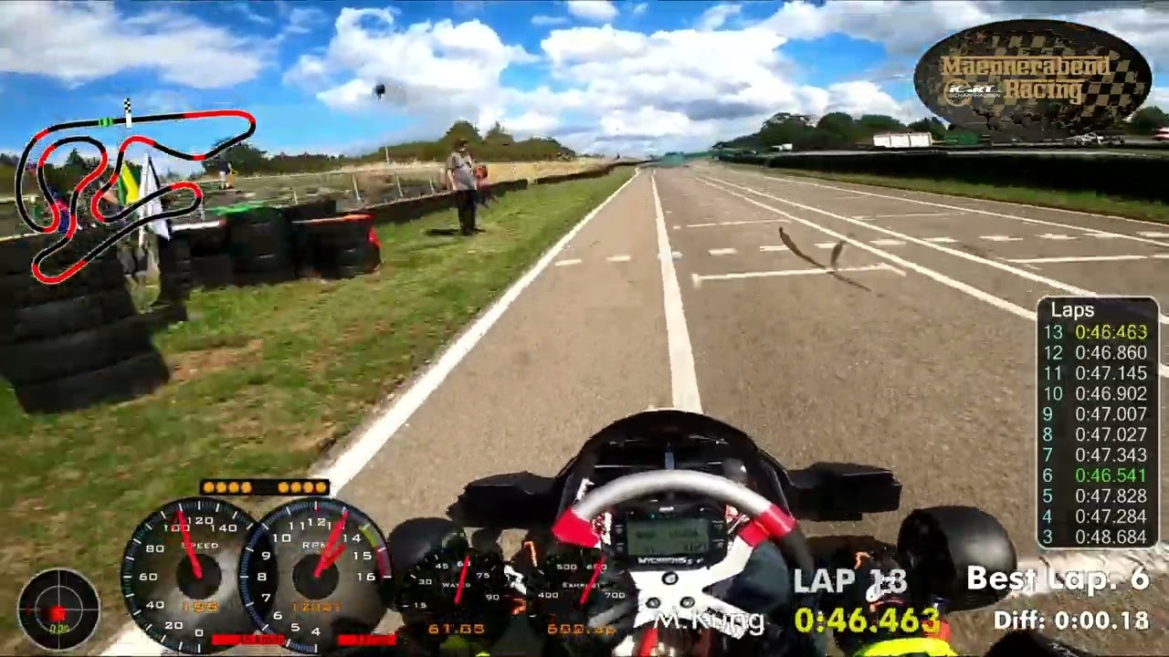 Kartbahn Bopfingen / 4. Saisonlauf 3. Rennen / Kartclubschaffhausen / KZ2 / Parolin / TM KZ R1