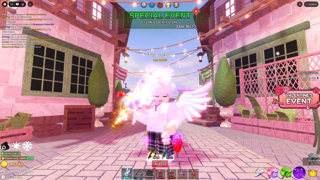 FISH IT!! DAY 1 PUASA ADA EVENT 10K LUCK DARI TALON!! GAS NYARI MEGALODON [ROBLOX]