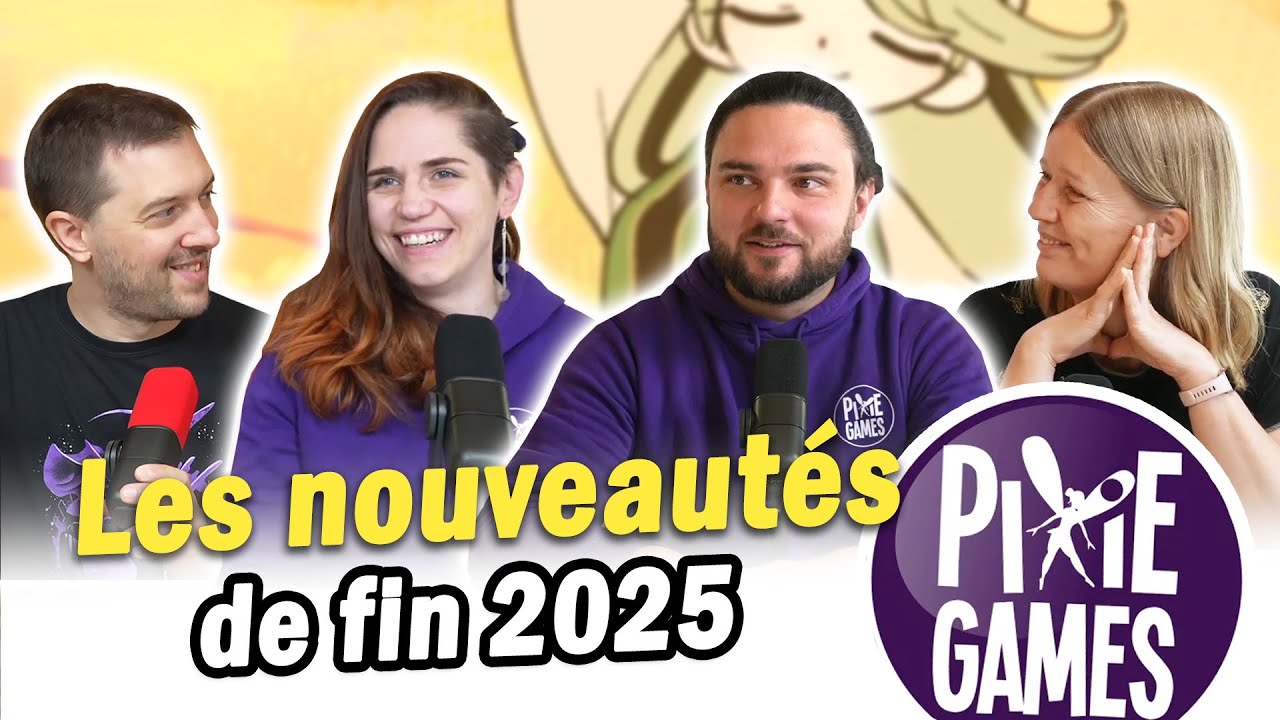 Les nouveautés Pixie Games de fin 2025