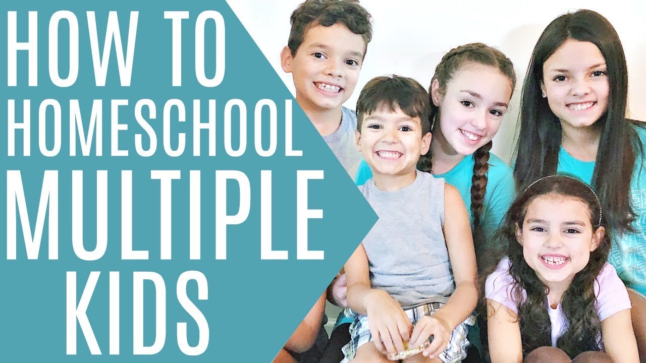 HOW TO HOMESCHOOL MULTIPLE KIDS, GRADES & AGES || Homeschool Schedule