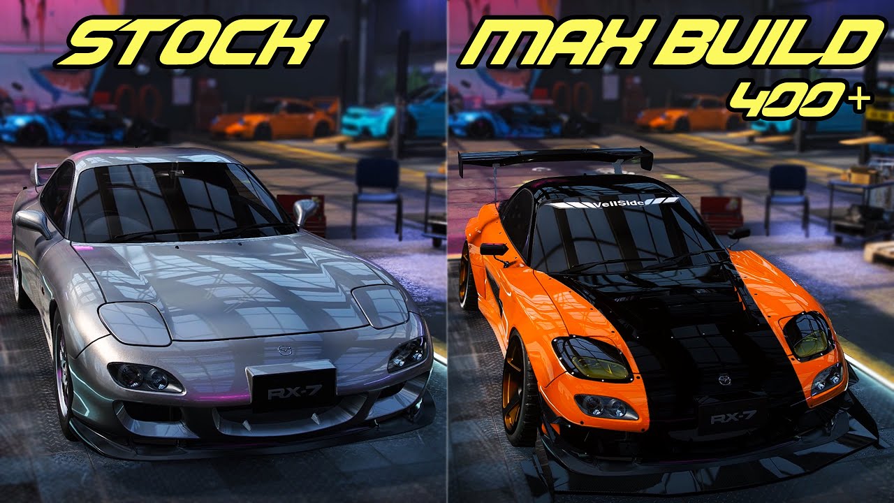 NFS HEAT - STOCK TO MAX BUILD CARS PART #4 4K 60FPS