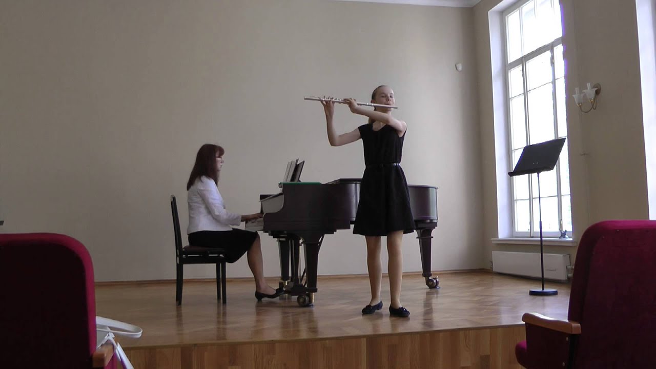 К.Глюк. Концерт для флейты с оркестром (1ч.)