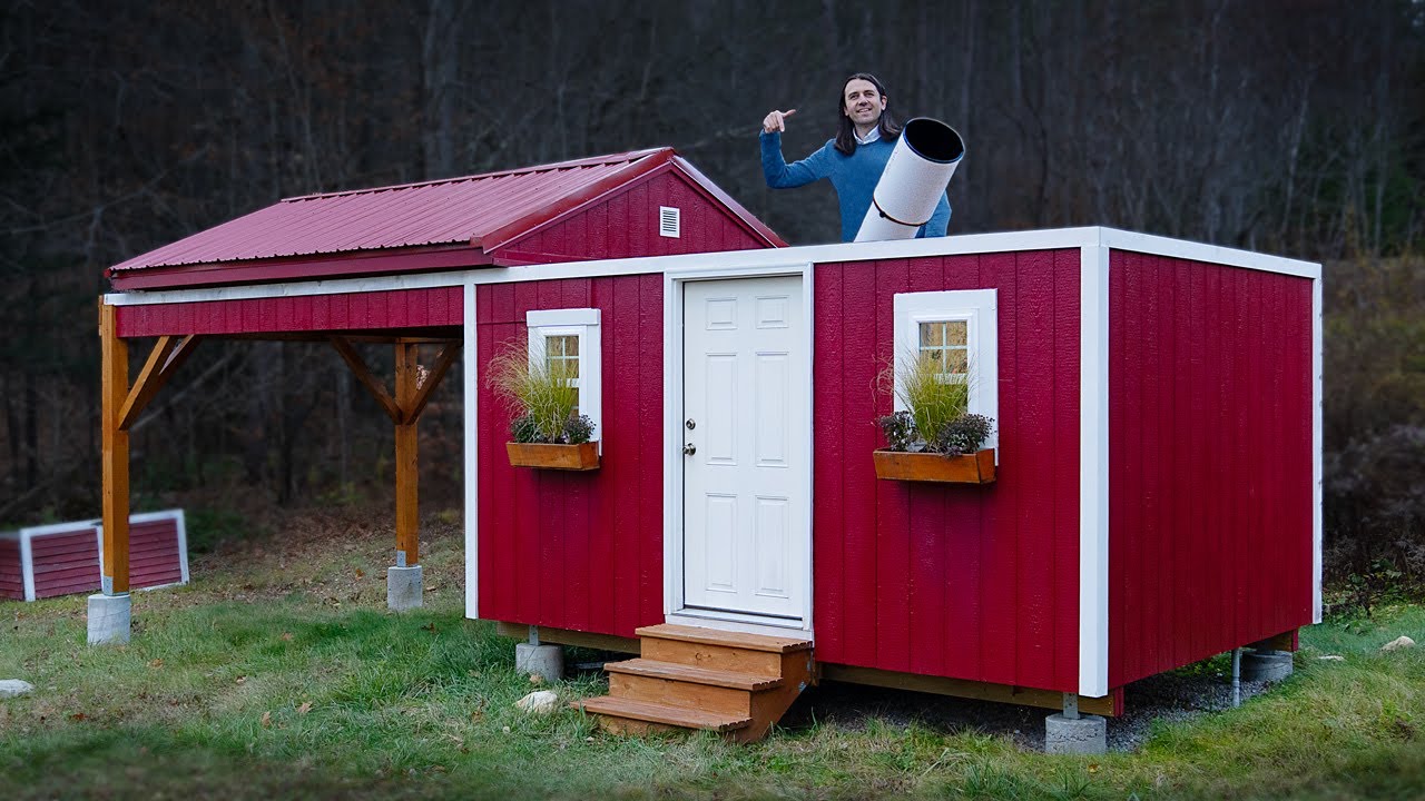 Building a Backyard Observatory from Scratch (Fast Version)