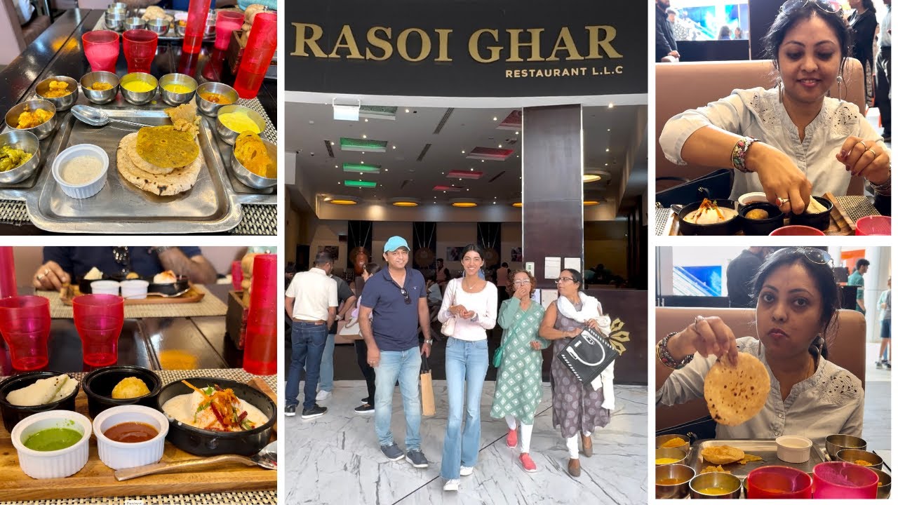 Rasoi ghar |Vegetarian restaurant | Buffet Lunch | Yas Mall | Abu Dhabi | 