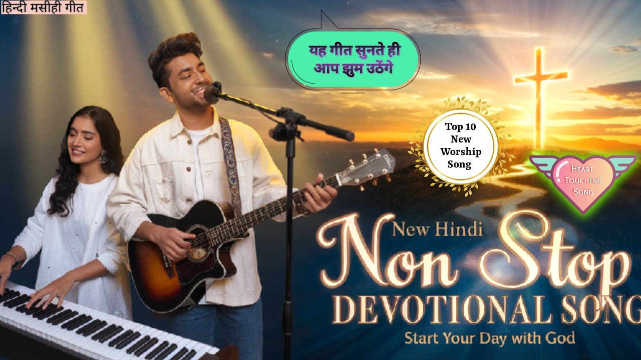 New Hindi Best Non Stop Devotional Song | Top 10 New Worship Song 2025 In Soulful | Blessing Yeshu.