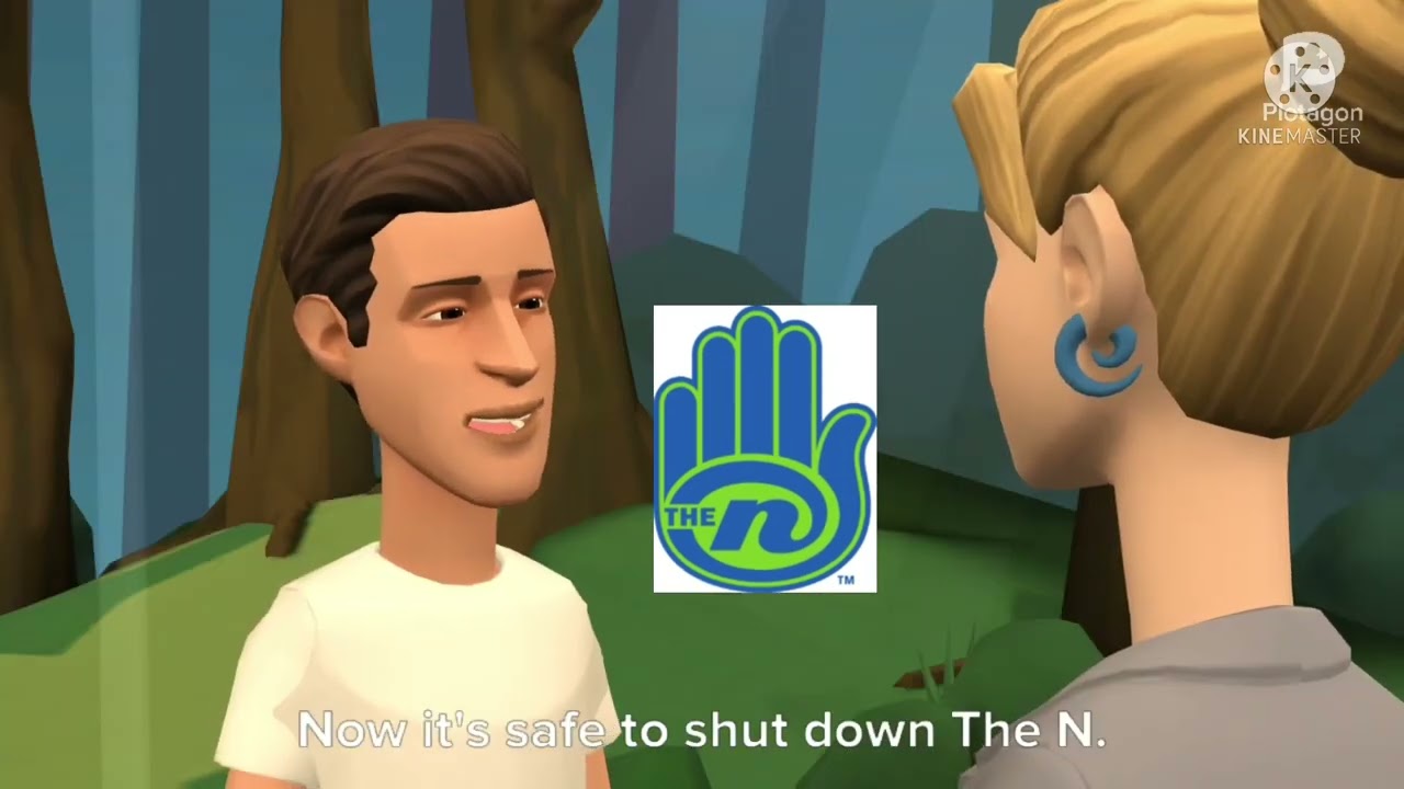 The N Signs Off & Noggin Signs On April 10th 2002