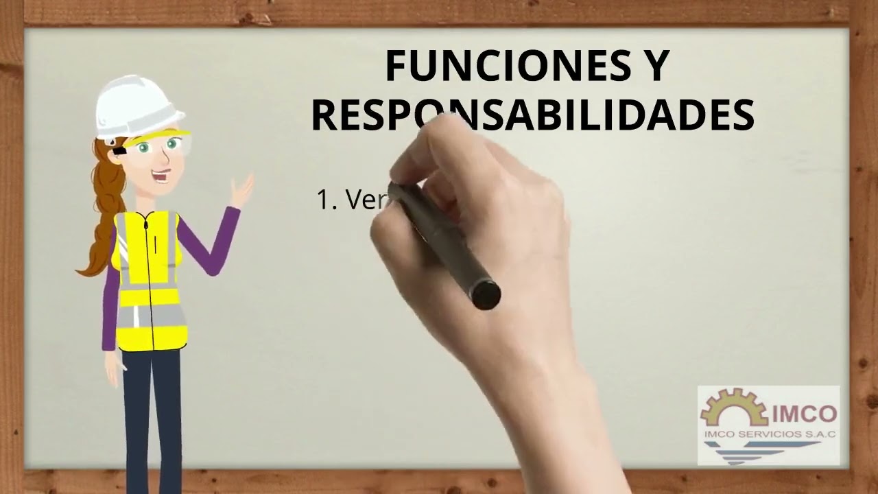 Supervisor SSOMA   Funciones y responsabilidades
