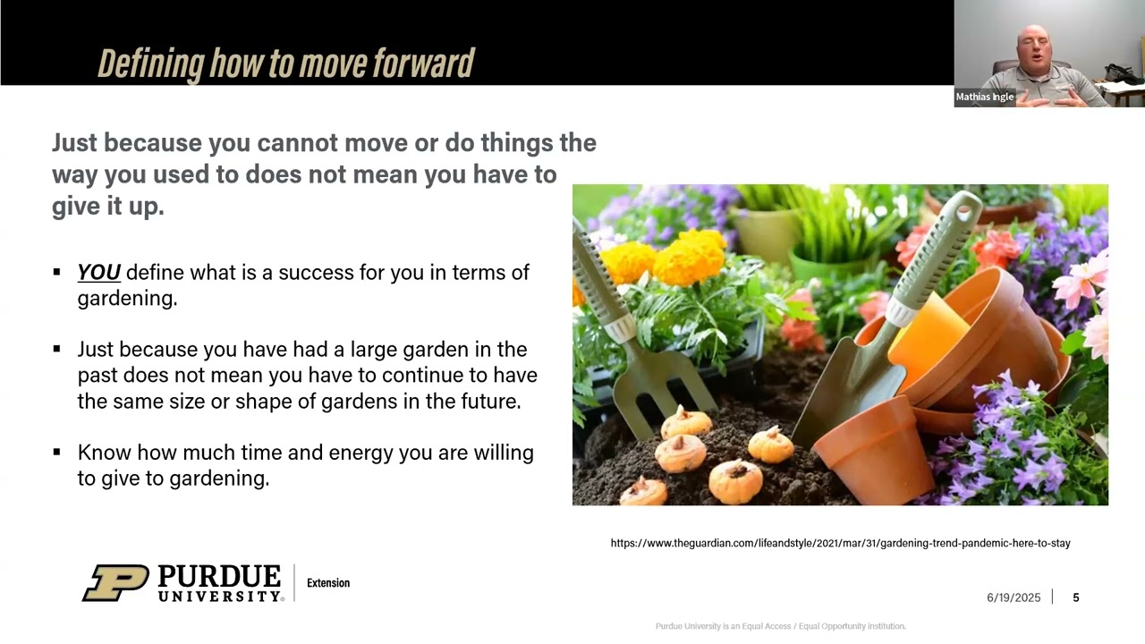 Adaptive Gardening