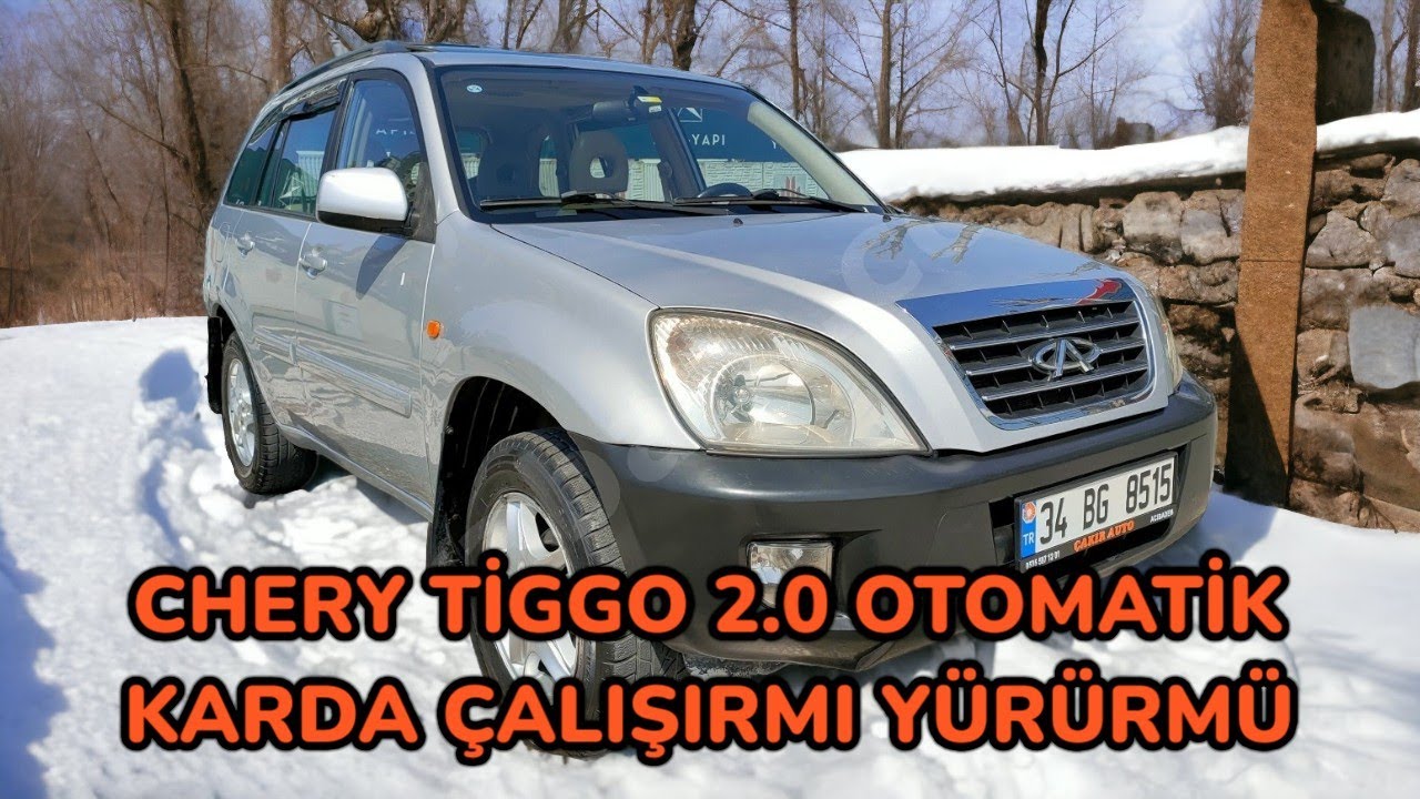 CHERY TİGGO 2.0 OTOMATİK KARDA ÇALIŞIRMI YÜRÜRMÜ GELİN BERABER ÖĞRENELİM 2