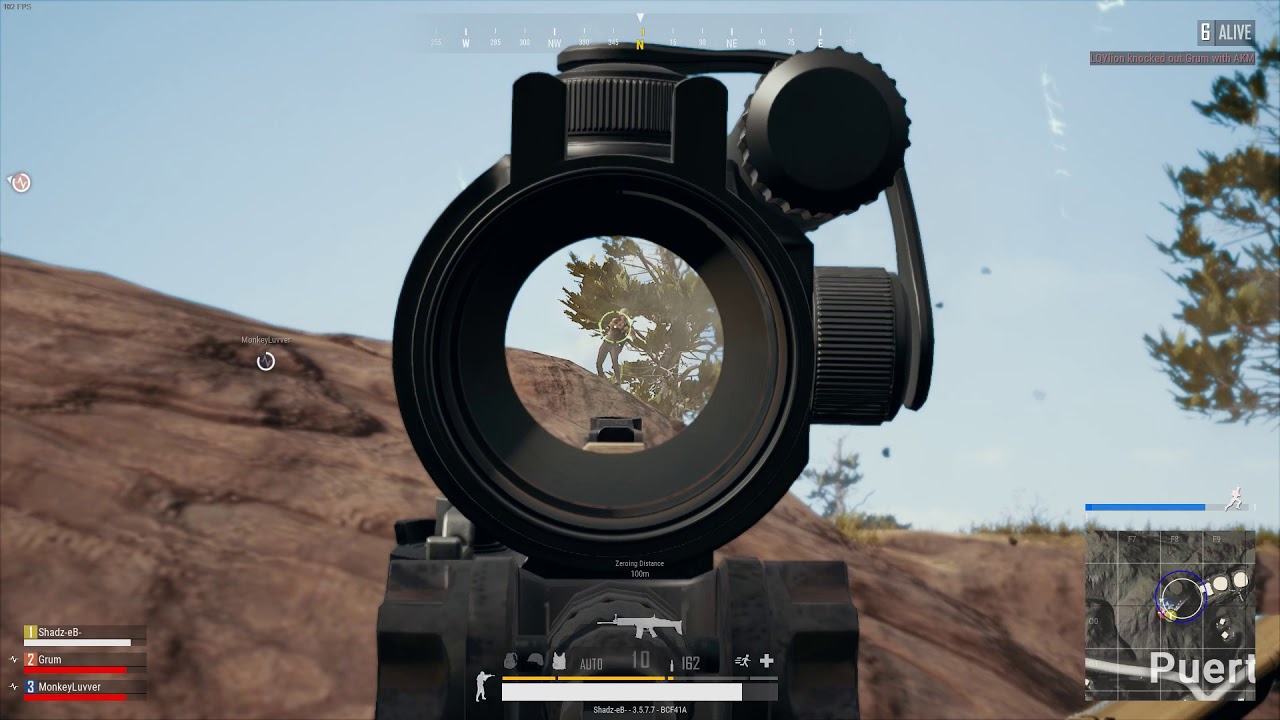 PlayerUnknown Battlegrounds: 3 Man Win