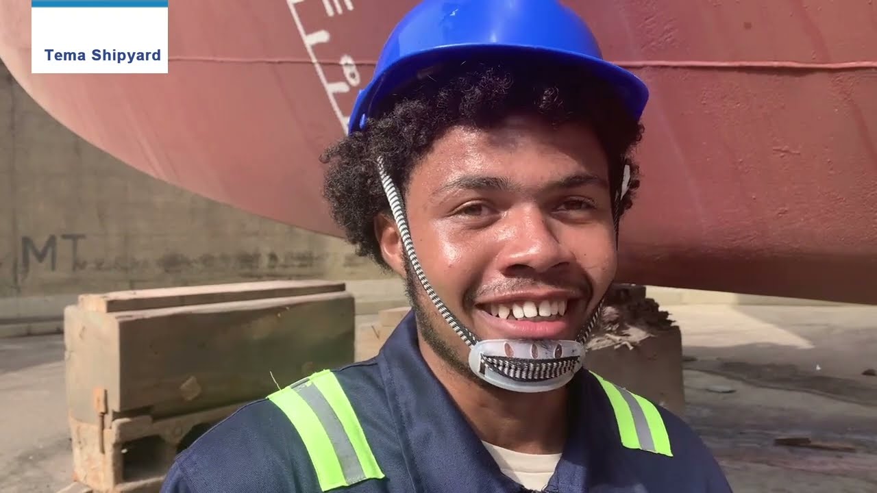 RMU Students Tour Tema Shipyard