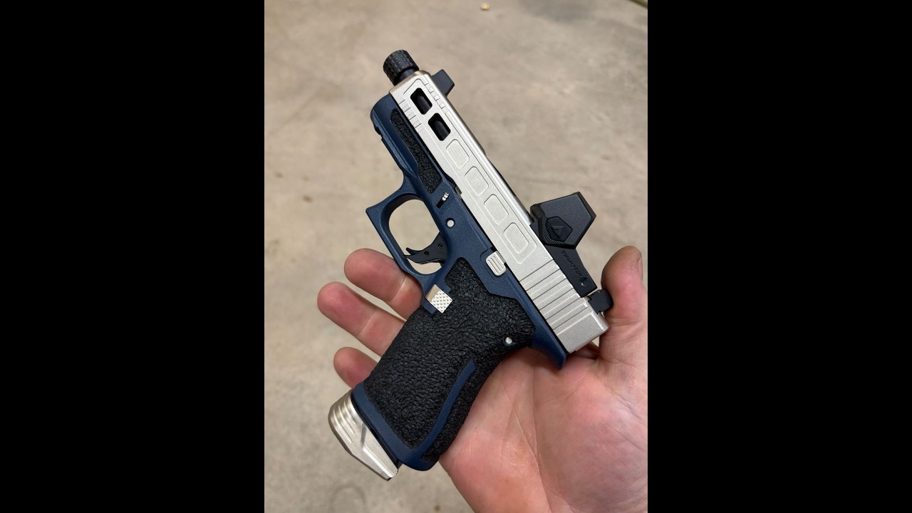 NCEngravers.com - Glock 43X - Вставка ствола / Тест патронов 115/124GR