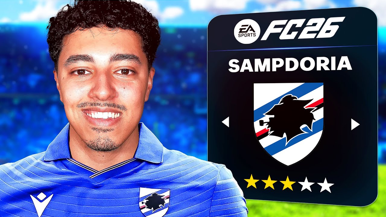 Sono il nuovo Allenatore della Sampdoria su FC 26!