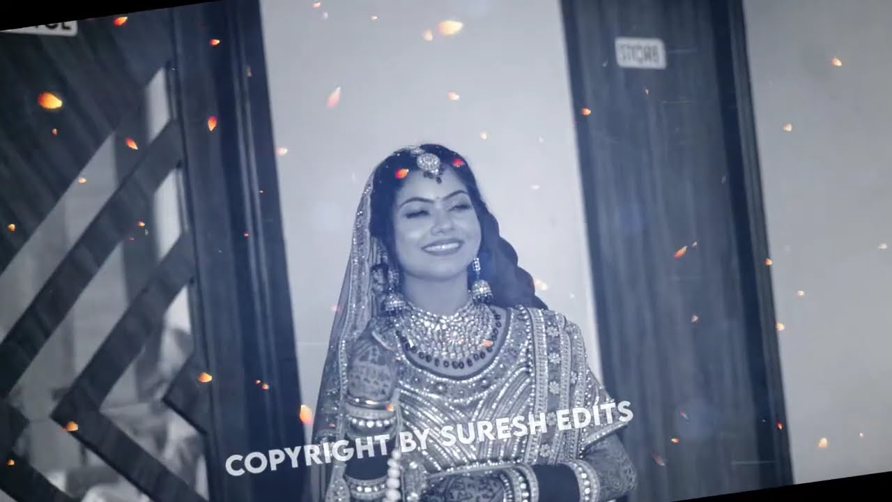 SUKOON EDIUS PUNJABI WEDDING COUPLE SONG PROJECT || SURESH EDITS
