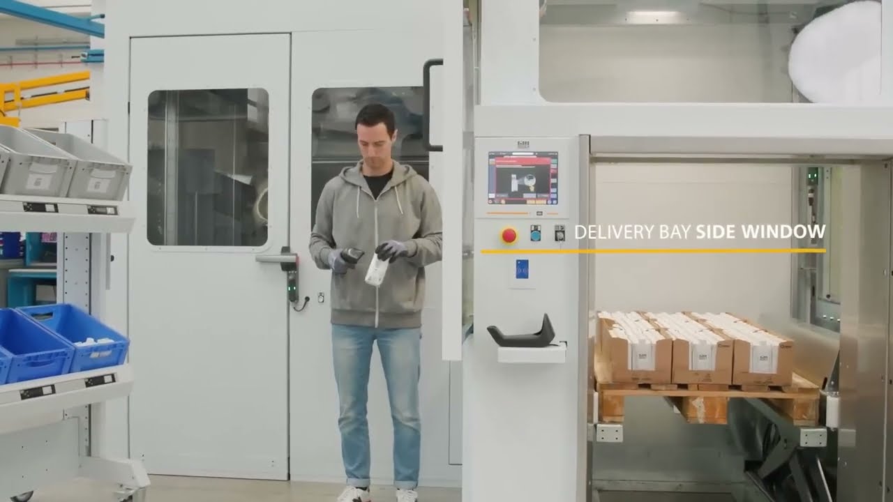 Modula Pallet - Automated Storage System. VLM Vertical Lift Module - Toronto, Montreal, Brampton, ON