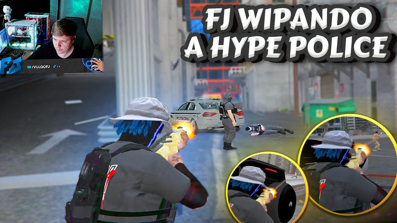 VULGO FJ WIPANDO A HYPE POLICE -   BKINHO HYPE RP