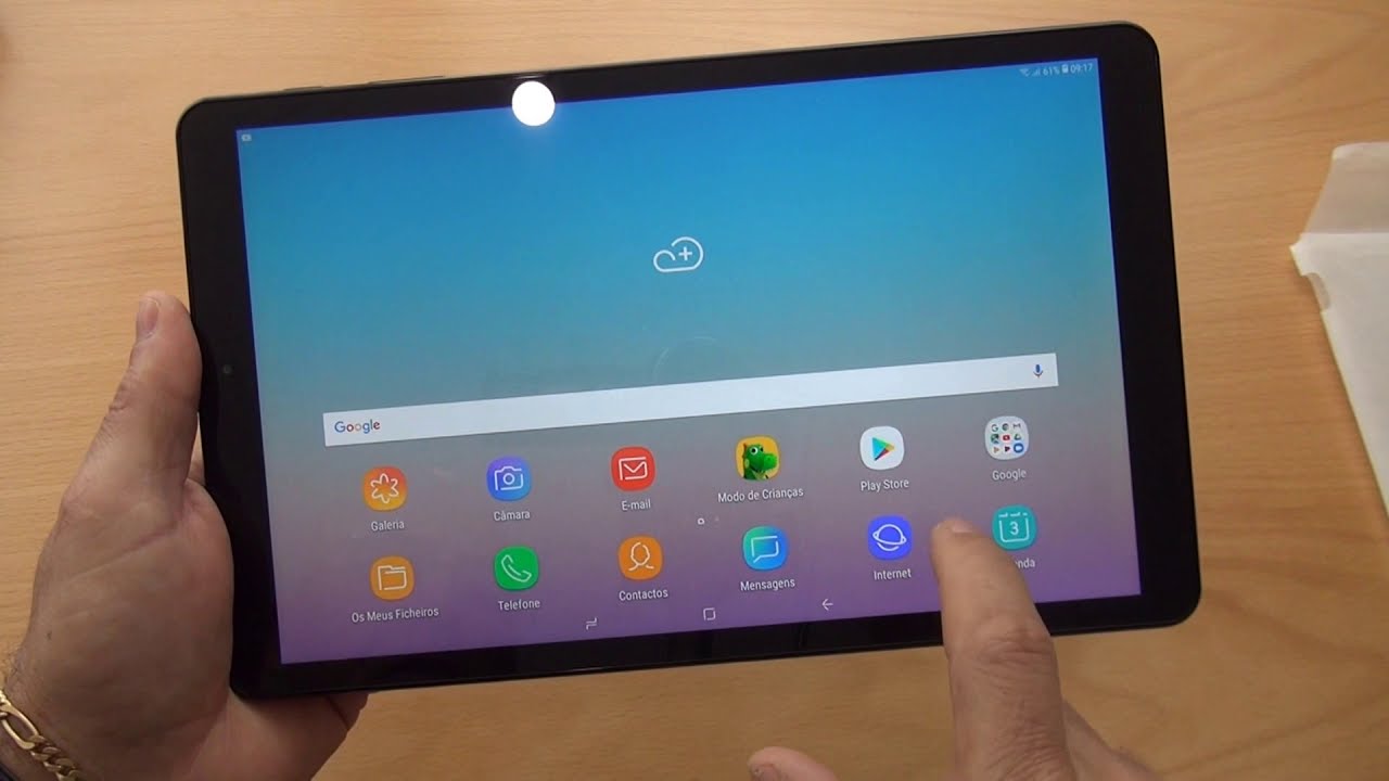 Unboxing: SAMSUNG Galaxy Tab A SM-T595  4G LTE 32GB  (2018)