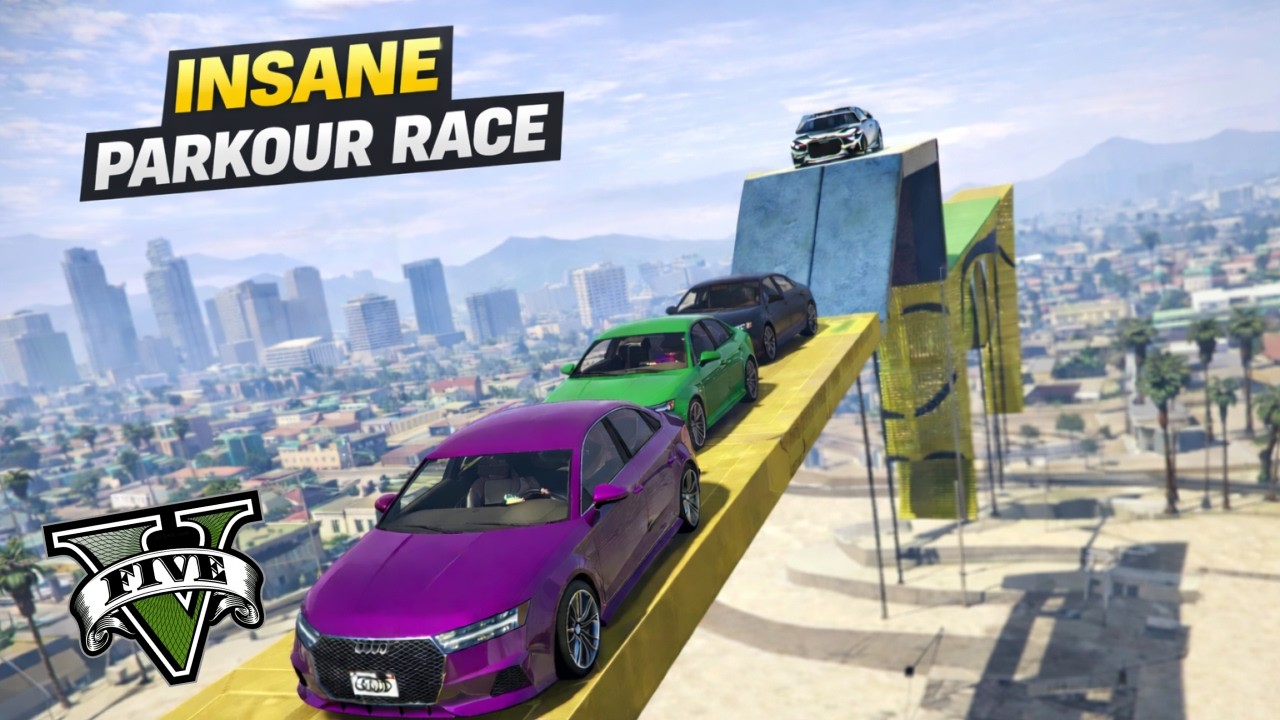 Funny But Unifished Parkour 🥲 | Gta Online Gameplay 😭