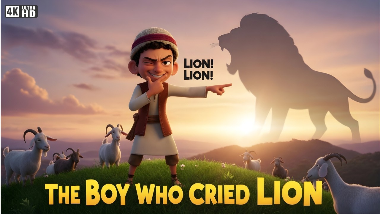 Punishment of Lying– The Boy Who Cried Lion | Moral Story for Children