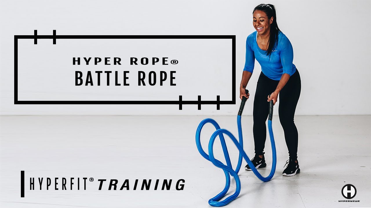 HYPERWEAR | Learn how the Hyper Rope&reg; Exercise Rope Unleashes Battle Rope Workouts Forever