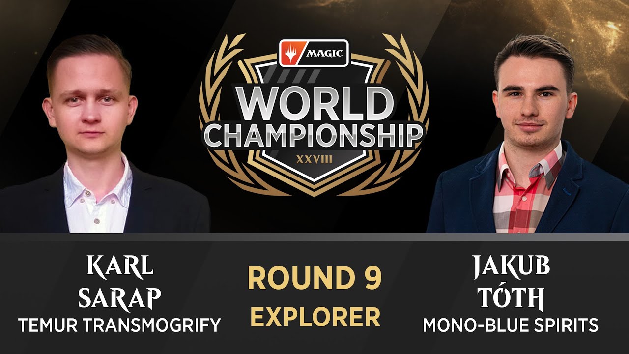 Karl Sarap vs Jakub Tóth | Round 9 | Magic World Championship XXVIII