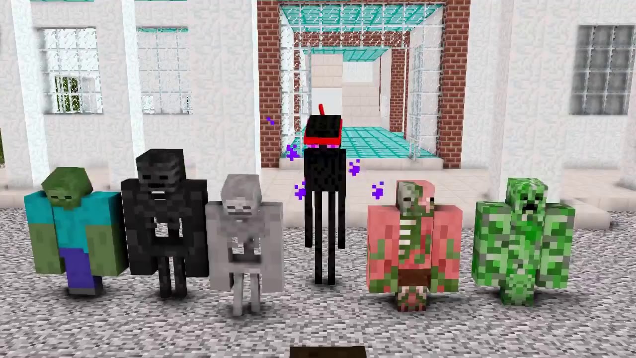 Monster School   MOMO Season 2  Part 2    Minecraft Animation