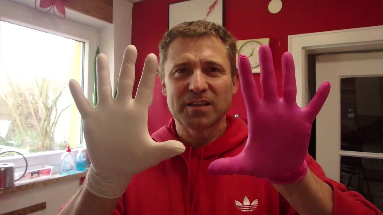 Einmalhandschuhe Latex oder Nitril