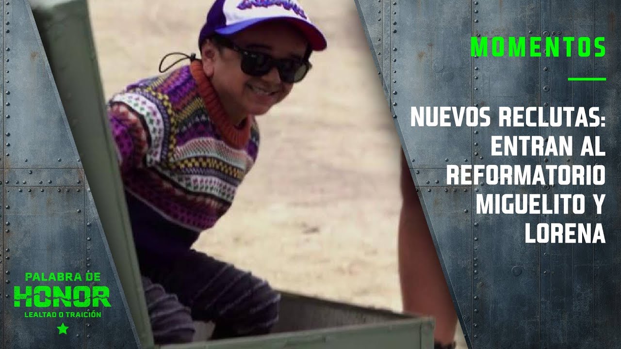 Nuevos reclutas: entran al reformatorio Miguelito y Lorena | Palabra de Honor | Canal 13