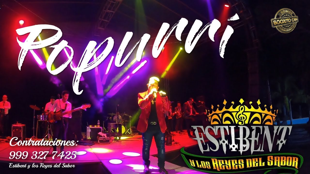👑 Estibent 👑 Y Los Reyes del Sabor - Popurrí  La Modelo en vivo 2023