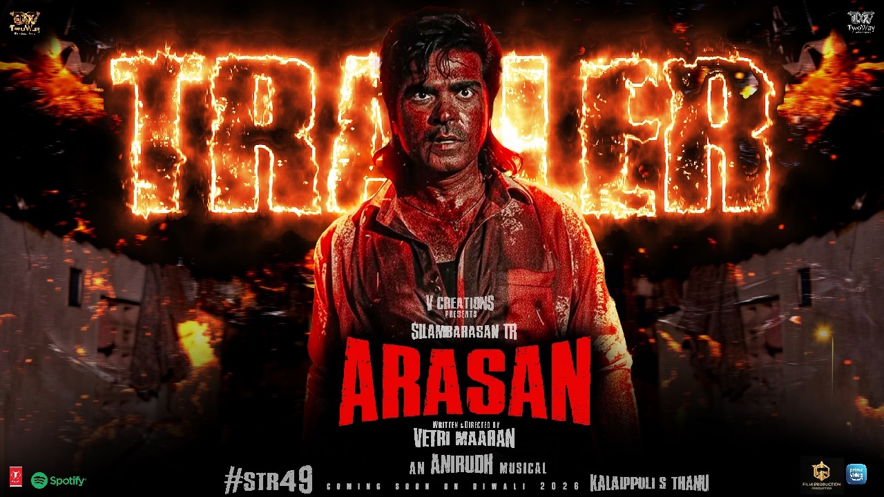 Arasan - Official Trailer | Silambarasan TR | Vijay Sethupathi | Vetri Maaran | Anirudh #arasan