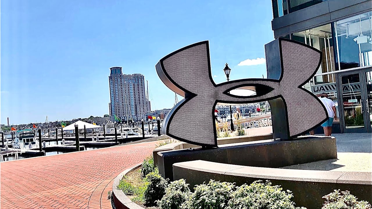 UNDER ARMOUR BRAND HOUSE STORE REVIEW @ BALTIMORE USA UNITED STATES AMERICA