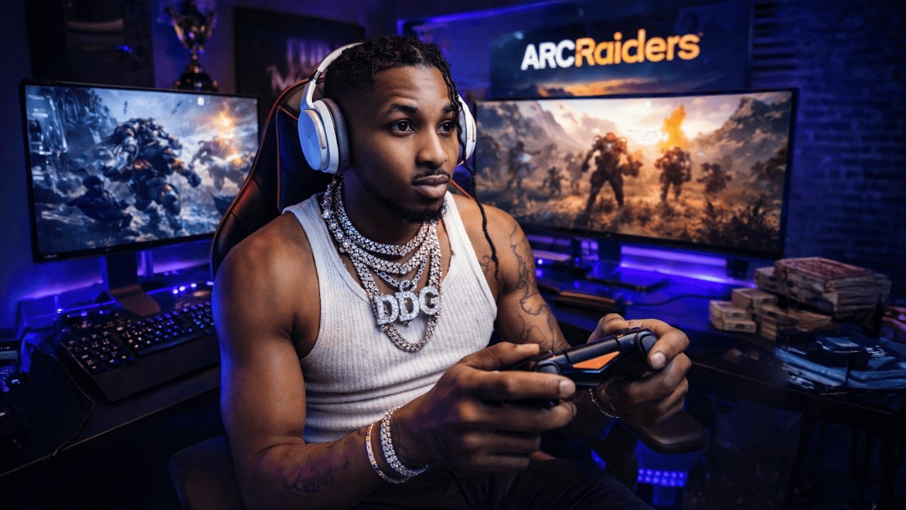 Rapper DDG Plays Dam Battlegrounds | ARC Raiders Gameplay