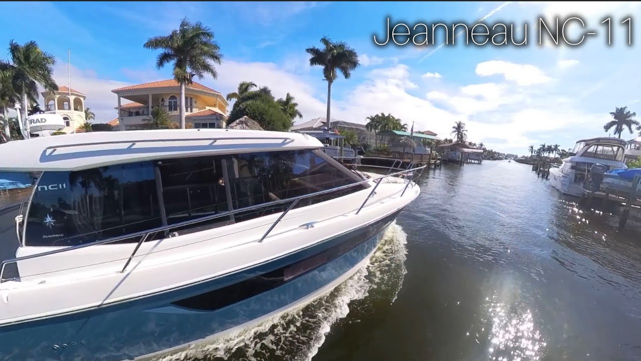 For Sale - Jeanneau NC-11 / Underway and at speed