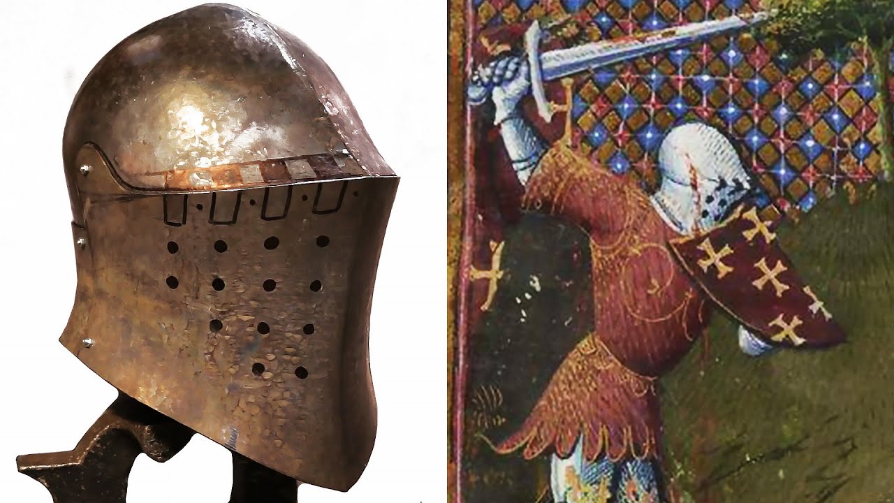 How to make tournament helmet with titanium visor. Part I