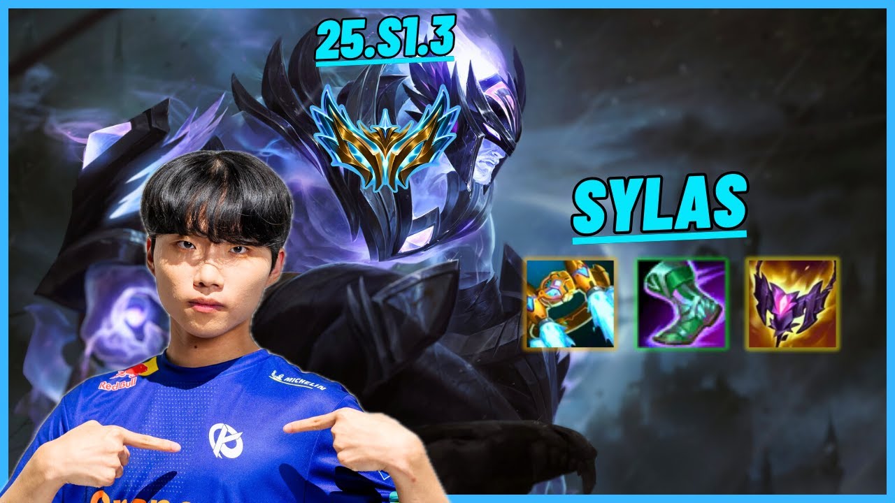 KC CANNA: SYLAS VS SMOLDER (TOP) - EUW CHALLENGER - PATCH 25.S1.3