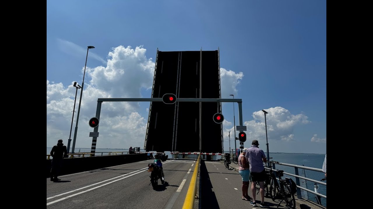 Deltawerken: Zeelandbrug en Oosterscheldekering #fietstocht #nederland #zeeland #deltawerken