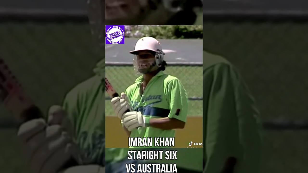 Imran Khan Straight Six vs Australia | Shorts | Reels | Shorts Video | Cricket Shorts |