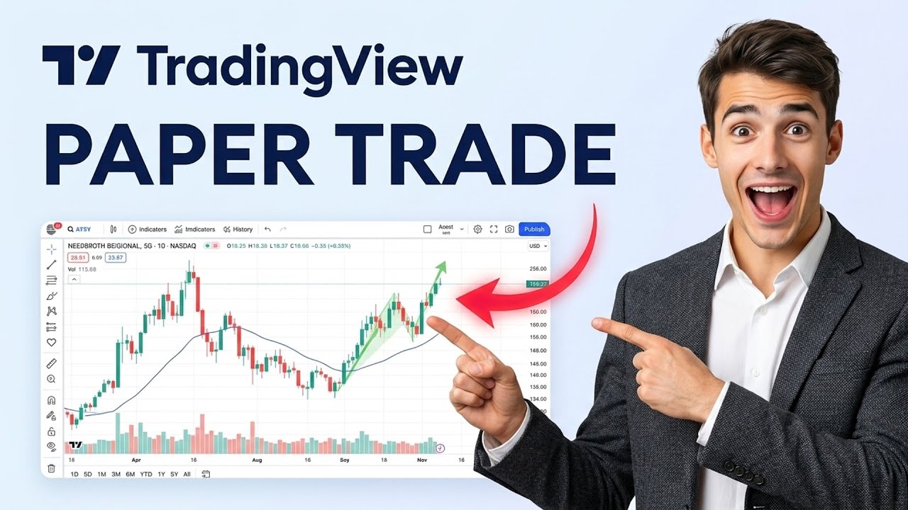 How to use paper trading on Tradingview (Easiest Way) (2026 Guide)