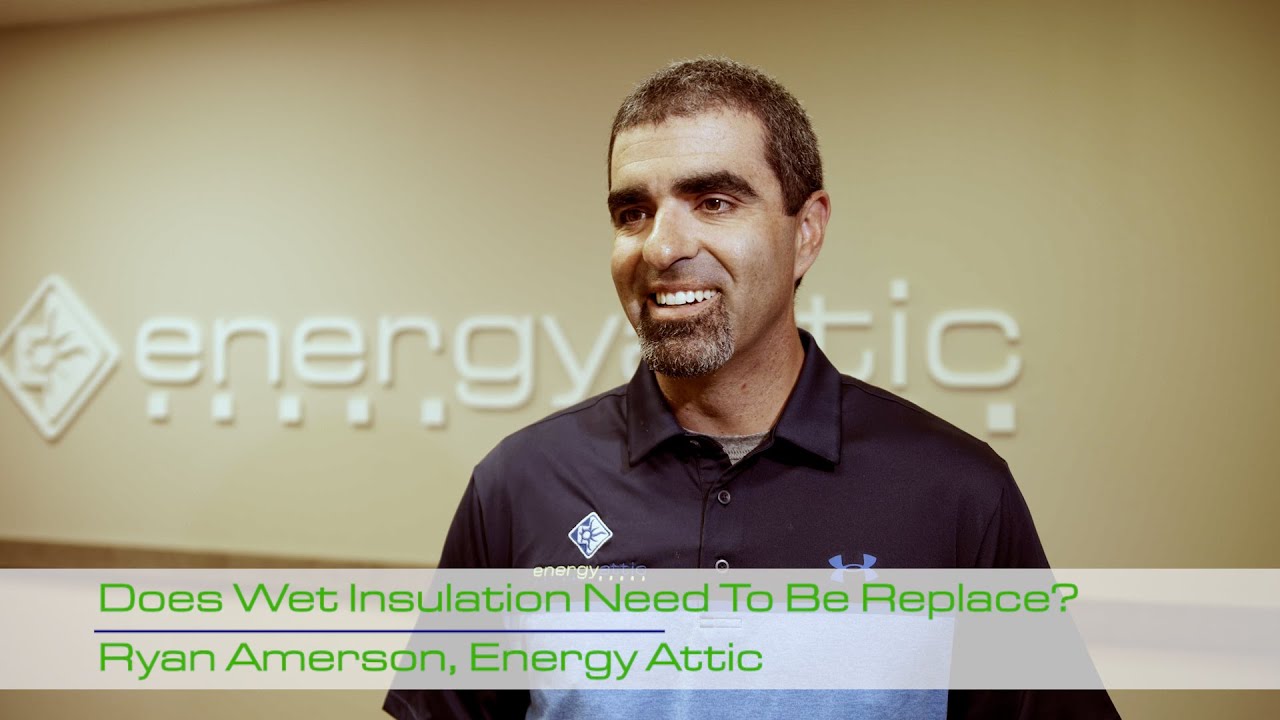 Does Wet Insulation Need to be Replaced?